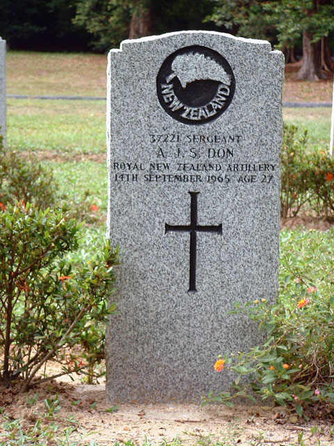Alastair Don's grave, 2009