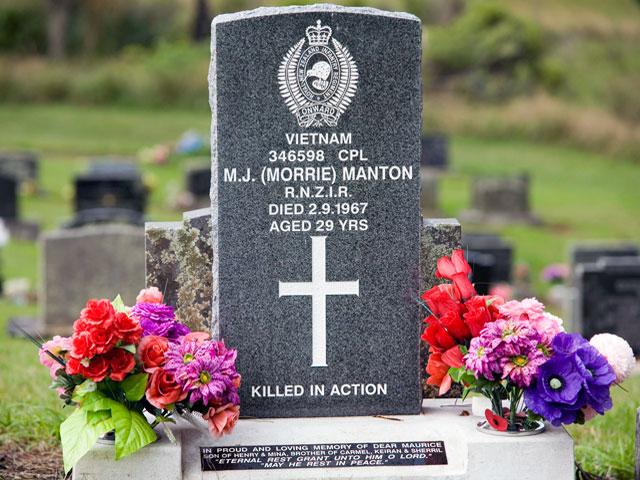 Maurice Manton's grave, 2009 Maurice Manton's grave, 2009