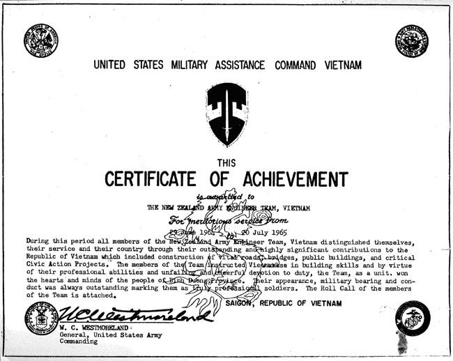US Certificate of Achievement awarded to NEWZAD US Certificate of Achievement awarded to NEWZAD