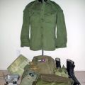 Norman Bookers military gear