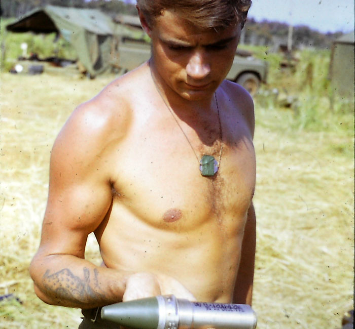 Unidentified 161 Battery gunners, circa 1966 Unidentified 161 Battery gunners, circa 1966
