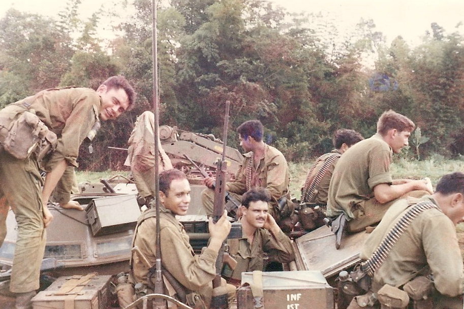 After assault on bunker system, Operation Hermit Park, 1971