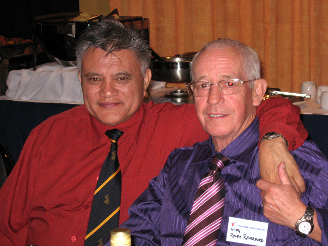 Miki Apiti and Ralph Rutherford, circa 2010 Miki Apiti and Ralph Rutherford, circa 2010