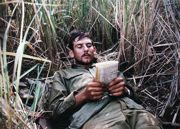Waiting in ambush area, 1971 Waiting in ambush area, 1971