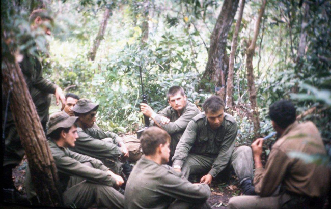 2 Platoon, V1 Coy O Group, 1967 2 Platoon, V1 Coy O Group, 1967