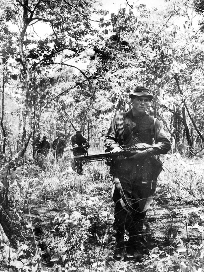 Cecil Fisk in Vietnam, circa 1967 or 1970