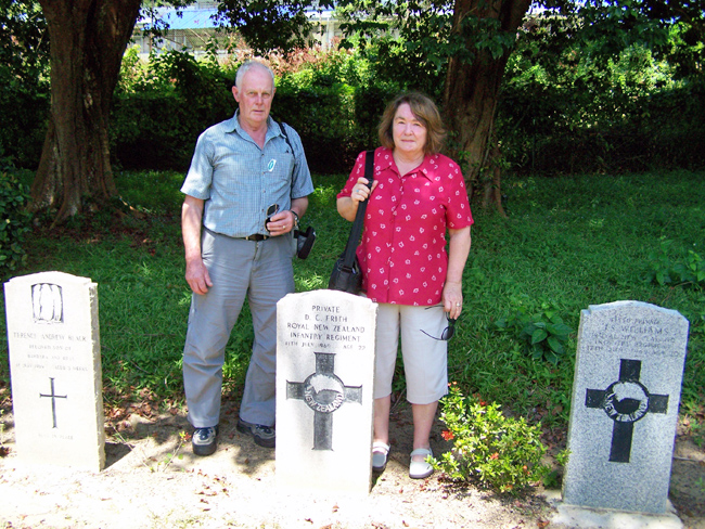 Ian & Colleen Graham at Terendak, 2009