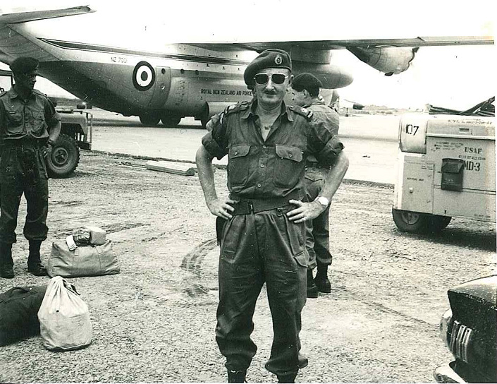 Major Harald Petersen at Bien Hoa, 13 October 1965 Major Harald Petersen at Bien Hoa, 13 October 1965