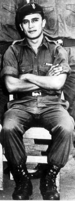 George Babbington during SAS selection, 1970 George Babbington during SAS selection, 1970