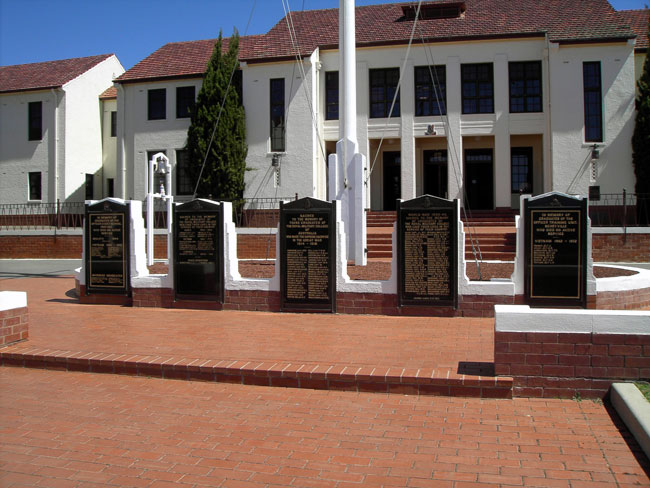 Graduates memorial at Royal Military College, Duntroon