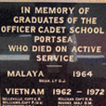 Memorial at Royal Military College, Duntroon