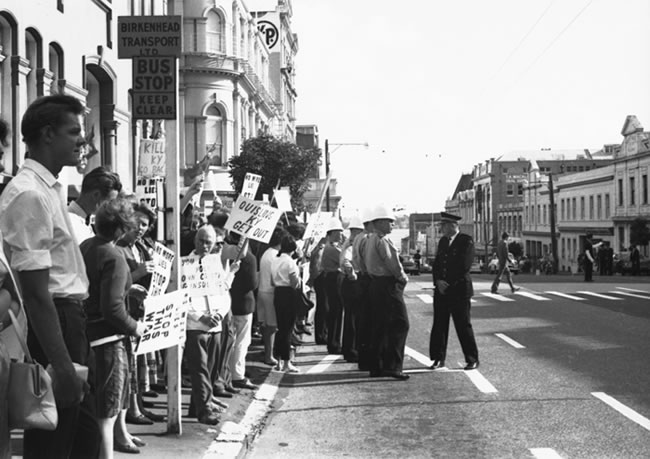 Protest against Nguyen Cao Ky, 1967 Protest against Nguyen Cao Ky, 1967
