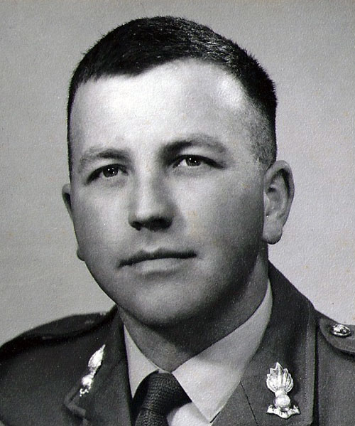 Sgt Barry Cook prior to leaving for Vietnam, 1965 Sgt Barry Cook prior to leaving for Vietnam, 1965