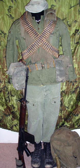 Vietnam-era New Zealand battle dress Vietnam-era New Zealand battle dress
