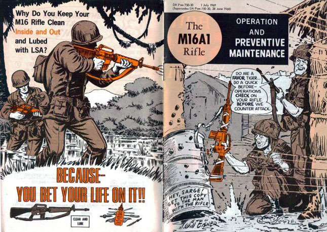 M16A1 rifle maintenance manual M16A1 rifle maintenance manual