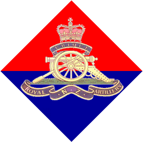Royal Regiment of New Zealand Artillery badge Royal Regiment of New Zealand Artillery badge