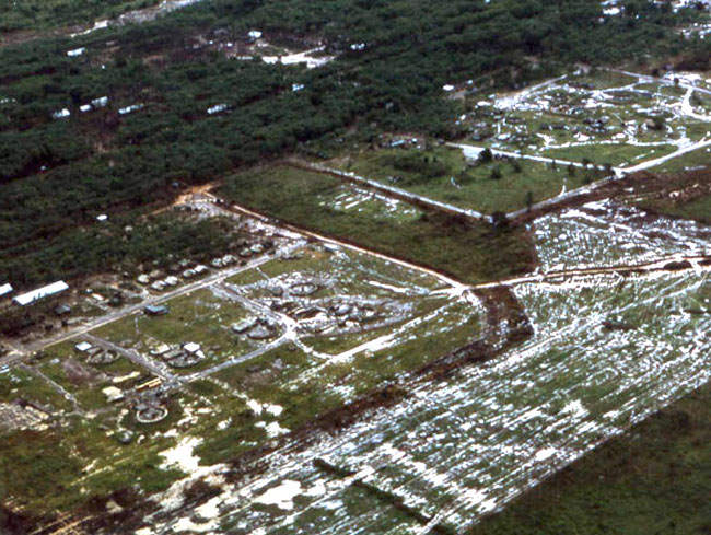Nui Dat from the air Nui Dat from the air
