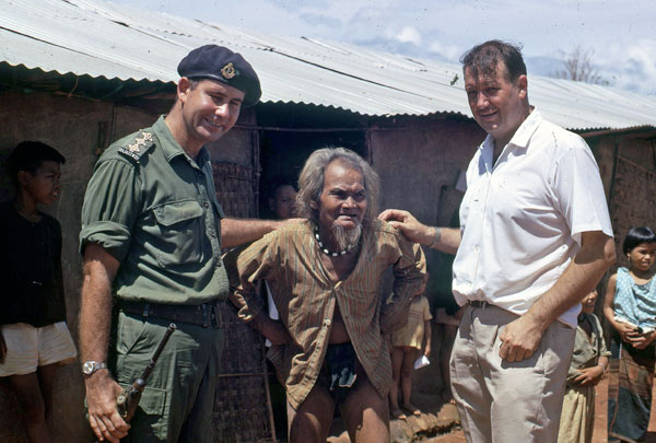 Dr Joe Dobson and Captain Neil Officer