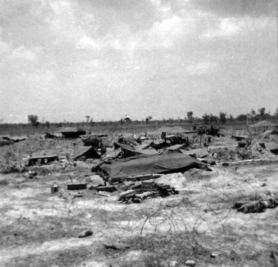 161 Battery Command Post at FSB Coral, May 1968