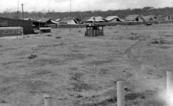 View from Nui Dat gun position View from Nui Dat gun position