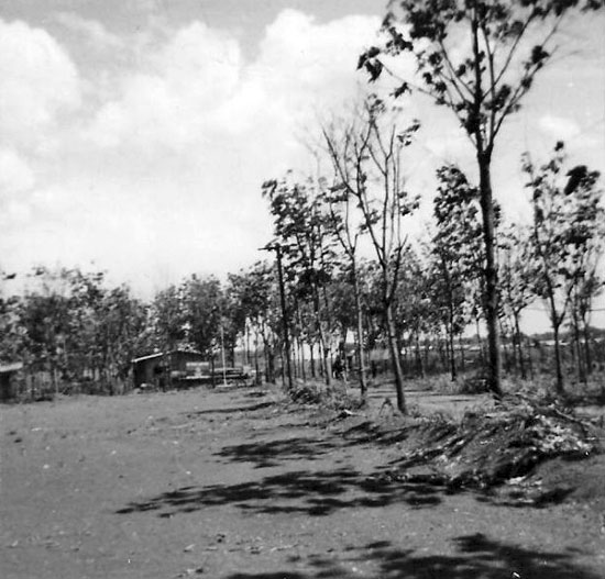Entrance to 161 Battery area within Nui Dat, June 1968 Entrance to 161 Battery area within Nui Dat, June 1968