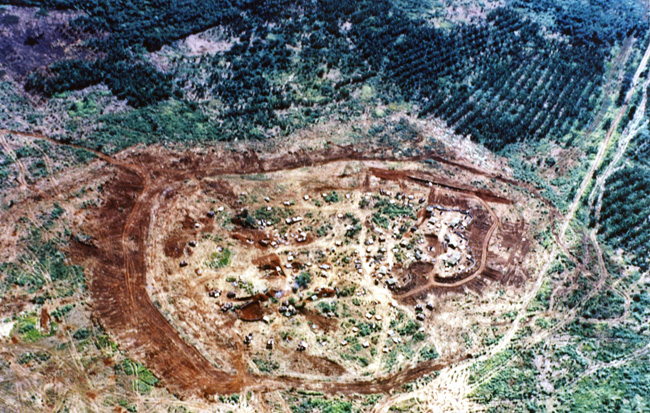 FSB Longreach from the air, circa 1968-1969