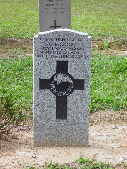 Graham (Dick) Grigg's grave, 2009