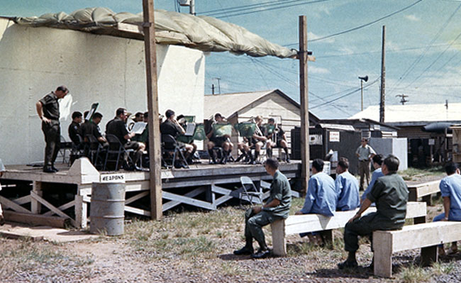 US 93rd EVAC Hospital at Long Binh - 1RNZIR Band Tour, 1969