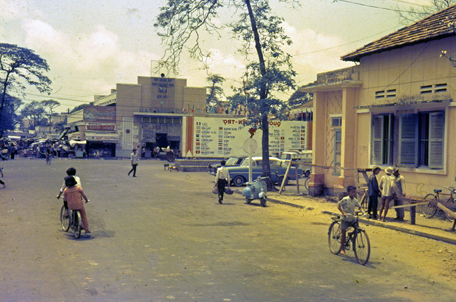 The Flags mural in Vung Tau, circa 1966-1967