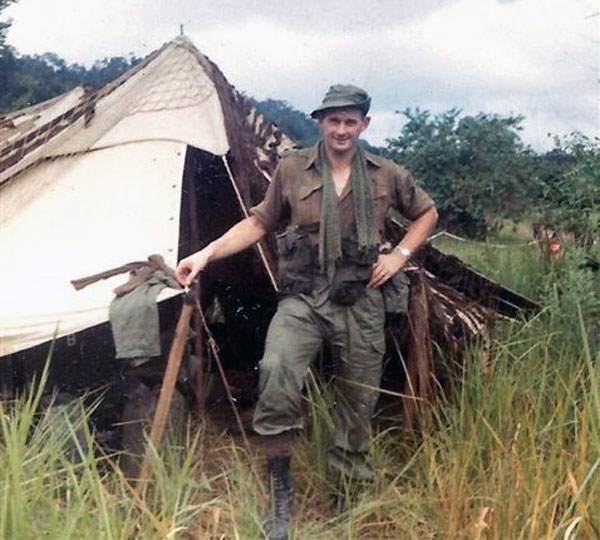 Padre John Carde in Vietnam, circa 1971 Padre John Carde in Vietnam, circa 1971