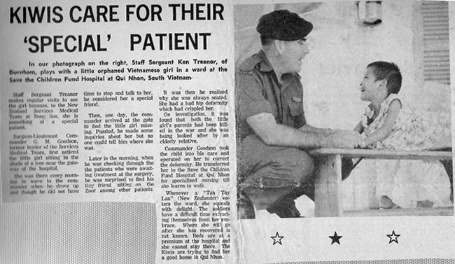RSA Review article about Vietnamese orphan, 1968 RSA Review article about Vietnamese orphan, 1968