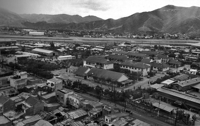 View over Binh Dinh province hospital in Qui Nhon