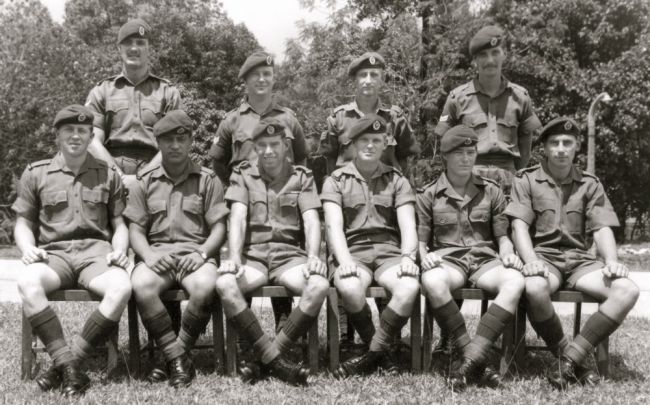 W3 Mortar Section pre-deployment photo, circa 1969