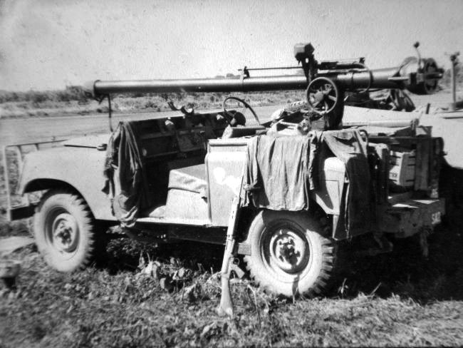Land Rover at Bien Hoa, circa 1965-1966