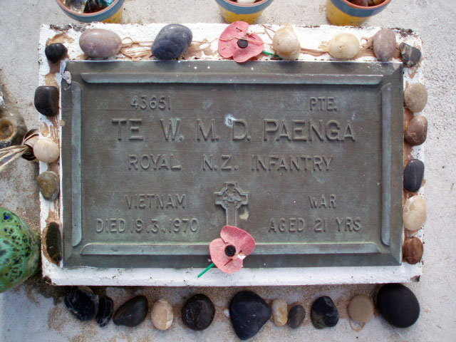 Te Wamoana Paenga's grave, 2009 Te Wamoana Paenga's grave, 2009