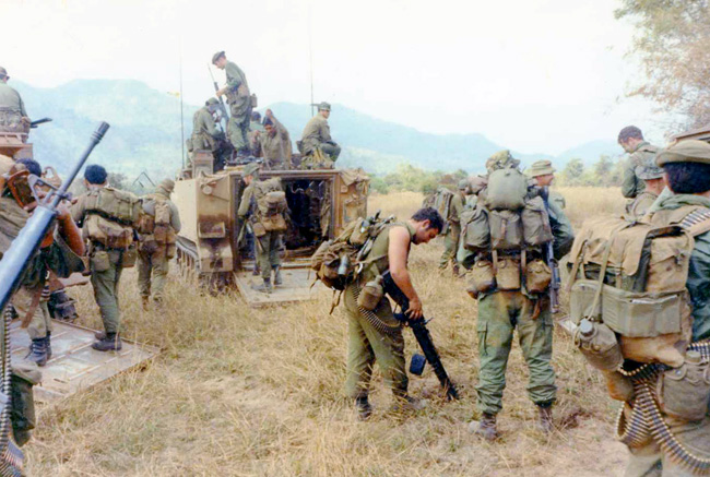 V5 Company platoon changeover V5 Company platoon changeover