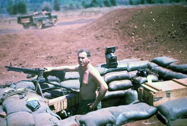 Don St. Bruno in Vietnam, circa 1969