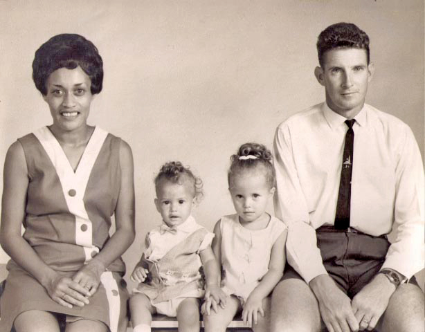 Cpl Joseph Radford and family, 1968