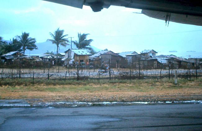 View of Qui Nhon airfield, April 1968