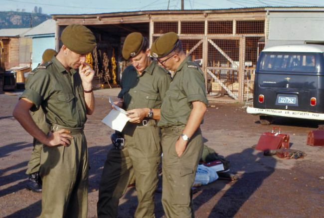 1RNZIR Band Tour Vietnam 1969 - Vung Tau airfield 1RNZIR Band Tour Vietnam 1969 - Vung Tau airfield