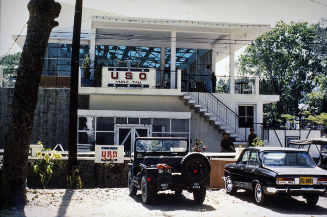 The USO building in Vung Tau, circa 1968-1969 The USO building in Vung Tau, circa 1968-1969