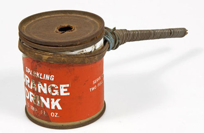 Homemade Viet Cong hand grenade