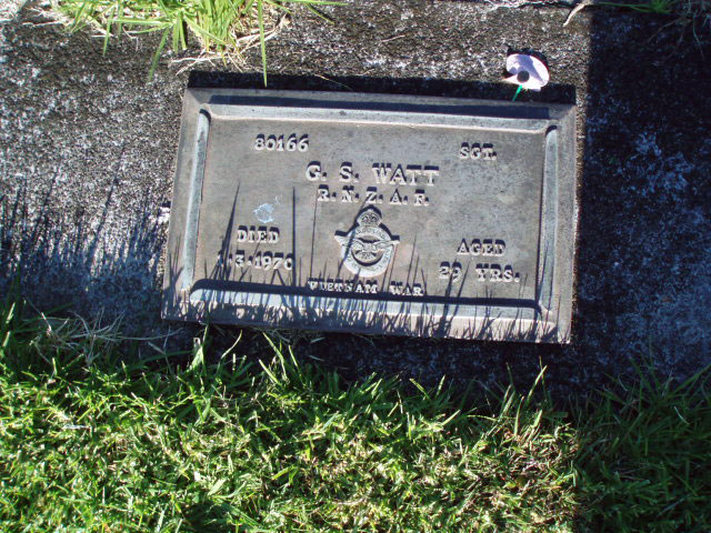 Gordon Watt's grave, 2009 Gordon Watt's grave, 2009