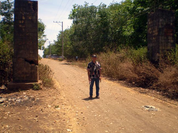 Entrance to Nui Dat base, April 2010