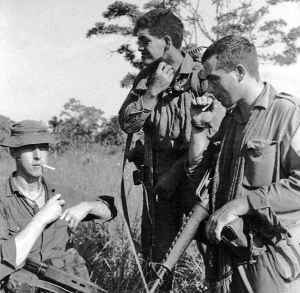 New Zealand FO party in the field, 1966