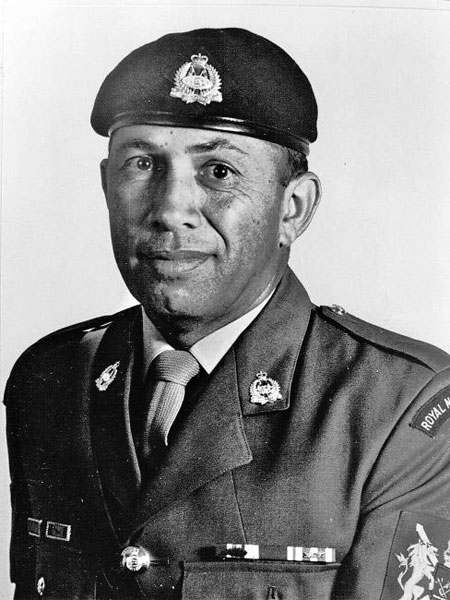 RSM Willie Walker while based at Army Schools, 1995-1997 RSM Willie Walker while based at Army Schools, 1995-1997