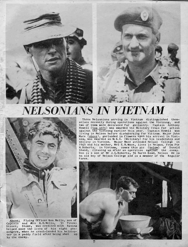 Article from Nelson Photo News, 16 November 1968 Article from Nelson Photo News, 16 November 1968