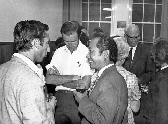 Wellington reception, 1970 Wellington reception, 1970