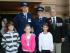 Joe Tate and family members on Anzac Day, 2010