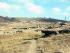 View down to 161 Battery's guns at the Horseshoe base